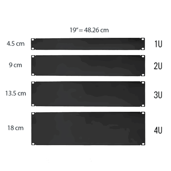 بلنک پنل رک 3 یونیت | blank panel 3U - Image 2