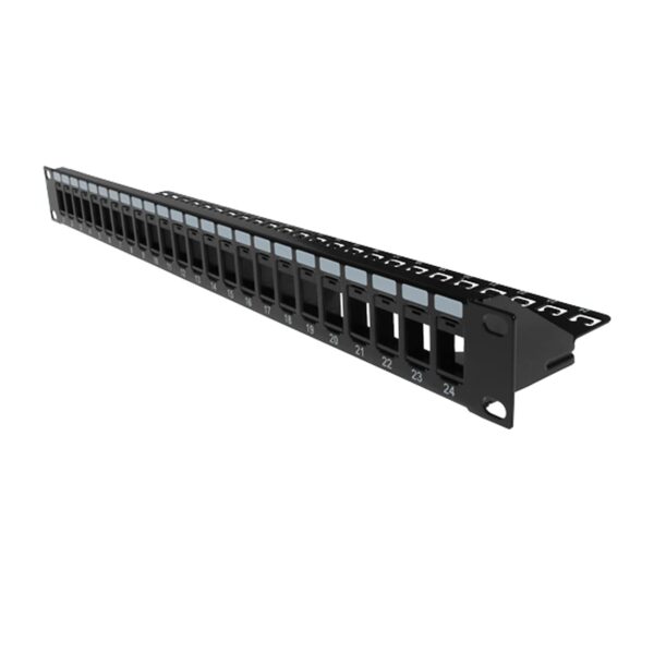 پچ پنل شبکه 24 پورت یونیورسال | universal 24p patch panel - Image 2